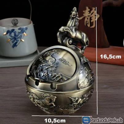 2026m.Kinų zodiako su Arklio dizainu peleninė