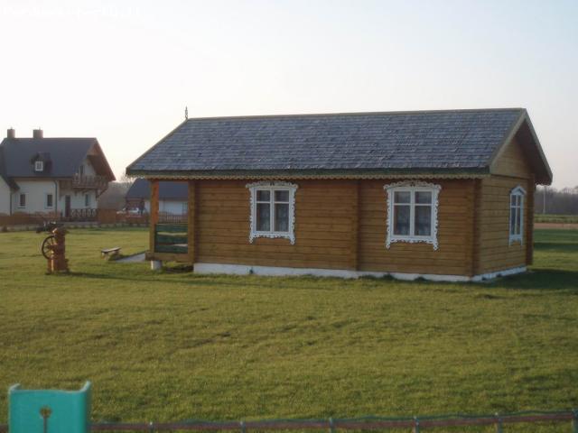 Lino pluoštas rąstiniams namams