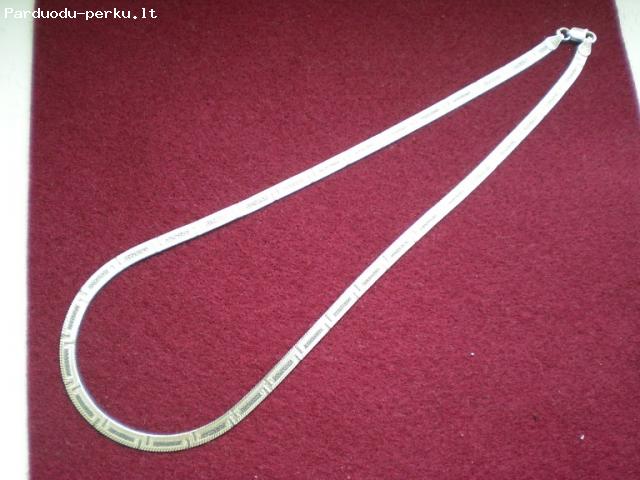 Parduodu sidabrinę grandinėlę.