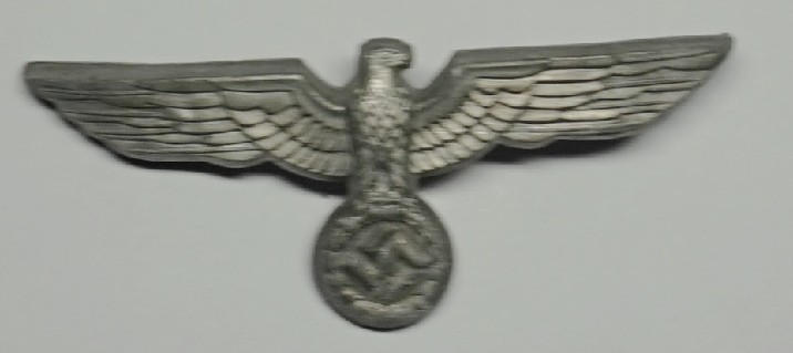 3 Reichas karininko kepurės erelis(aliuminis)