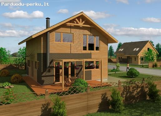 Karkasiniai skydiniai namai