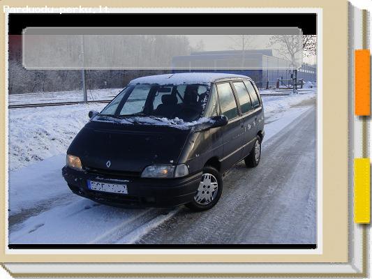 Parduodu 1995m. Renault Espace ( turbo dyzelis 21L ).