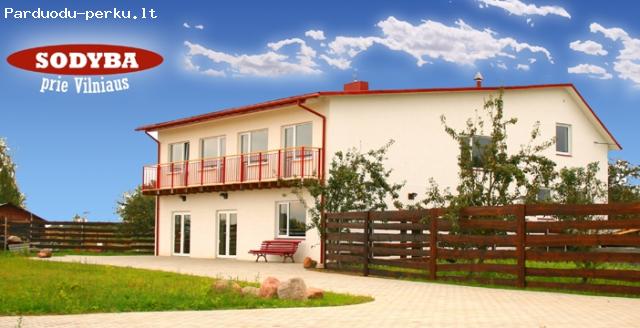 Sodyba pobūviams netoli Vilniaus iki 80 žmonių