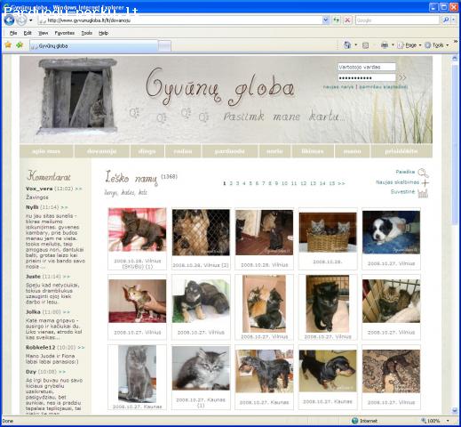 dovanojami gyvūnai Lietuvoje