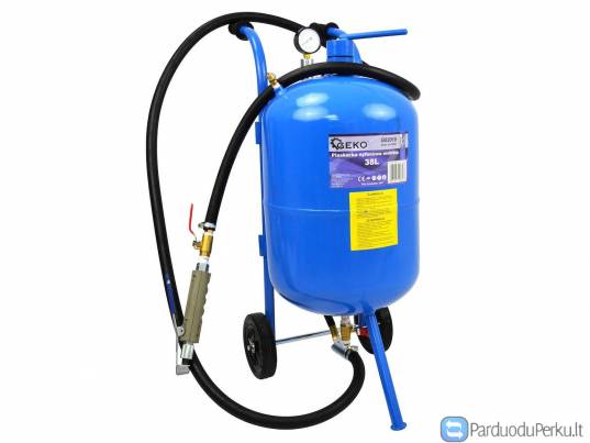 38L smėliasrovė su priedais