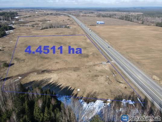 4.4511 HA ŽEMĖS ELEKTRĖNŲ RAJ., VIEVIO SEN., ALKSNOS K.