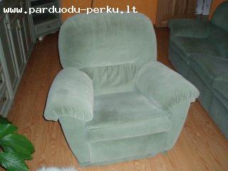 parduodu sofa-lova ir reklasacini foteli