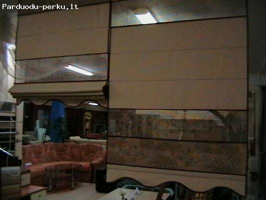 Užuolaidos, romanetės, lovatiesės, širmos