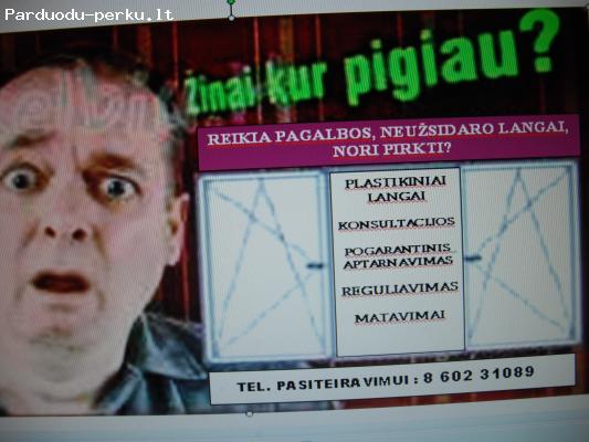 Langu remontas,PVC langai,langų ir durų remontas