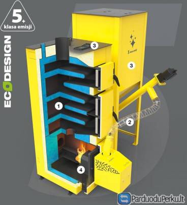 5 klasės granuliniai katilai už patrauklią kainą