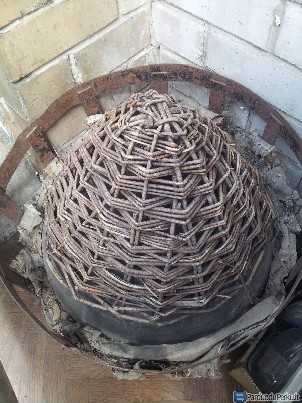 50 litrų stiklinis butelis vynui