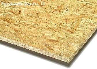 OSB, MFP Orientuotų drožlių plokštės