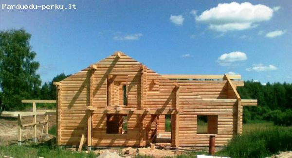 Rąstiniai namai,Norvegiška kertė