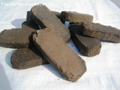 Durpiu briketai kurui