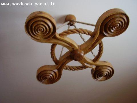 originalūs gaminiai iš ąžuolo šakų