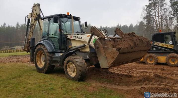 *865907990, EKSKAVATORIAUS NUOMA, ŽEMĖS STUMDYMAS