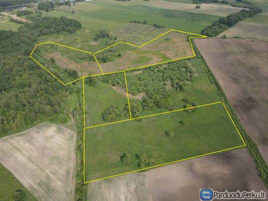 9,7428 HA ŽEMĖS SKLYPAS ŠIRVINTŲ R. SAV., JAUNIŪNŲ SEN., MEDŽIUKŲ K.