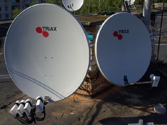 Установка спутниковых и местных антенн