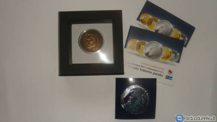 A. Sabonio Eurobasket 2011 medalis.