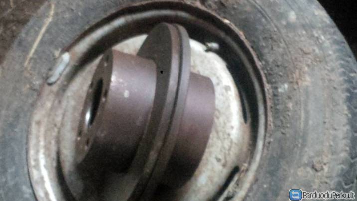 A100,c4 nauji galiniai stabdziu diskai