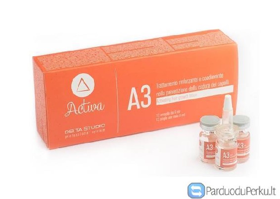 ACTIVA A3 – preparatas nuo plaukų slinkimo