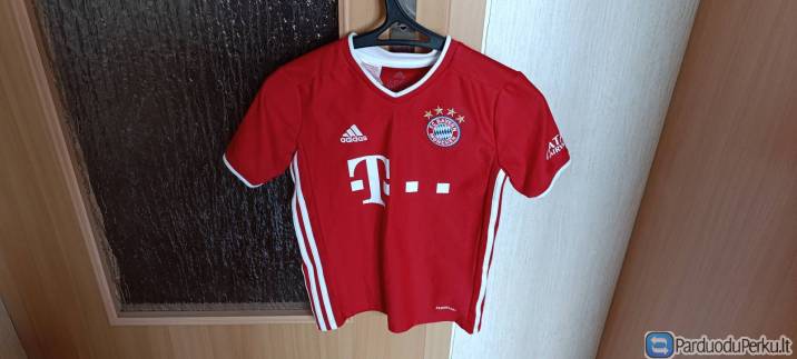 Adidas Bayern futbolo marškinėliai 9-10 metų
