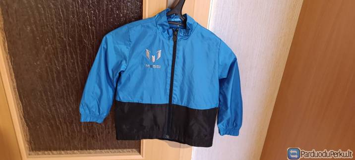 Adidas Messi windrunner stiliaus striukė 5-6 metų
