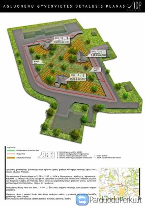 Agluonėnai, Sklypas namo statybai