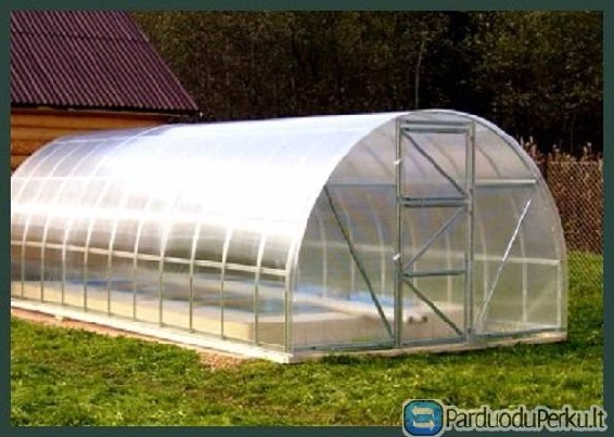 Akcija! Pigūs polikarbonato šiltnamiai, vejos kory