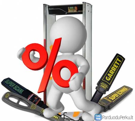 Akcija. Profesionalus metalo detektorius pigiau