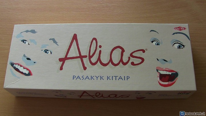 Alias pasakyk kitaip