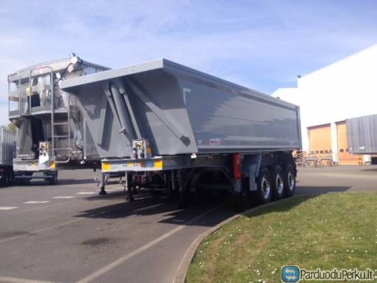 Aliuminė BENALU puspriekabė grūdams