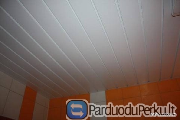 Aliuminės juostinės pakabinamos lubos