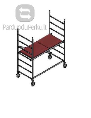 Aliuminis mobilus bokštelis