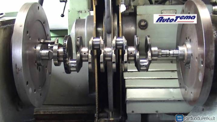 Alkūninių velenų šlifavimo ir poliravimo paslaugos