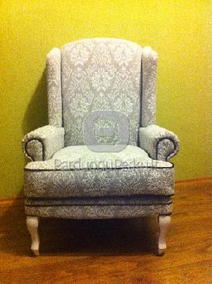 Anglisko stiliaus fotelis