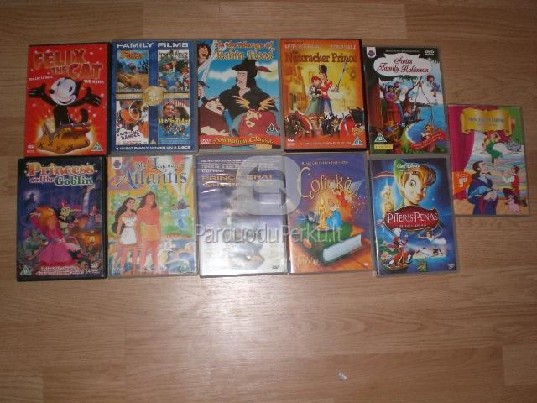 animaciniai DVD filmai