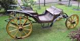 Antikvarinė Brička lineika - karieta be stogo