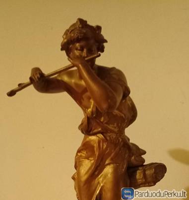 Antikvarinė bronzinė statulėlė