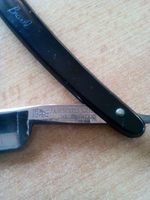 Antikvarinis skustuvas ZWILLINGSWERK