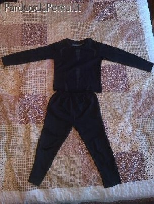 Apatiniai termo rūbai, džemperis ir kombinezonas 5-6 metų va