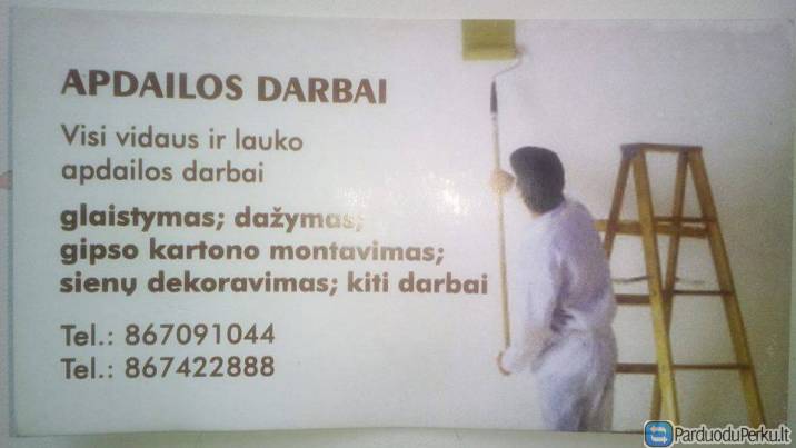 APDAILOS DARBAI