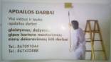 APDAILOS DARBAI