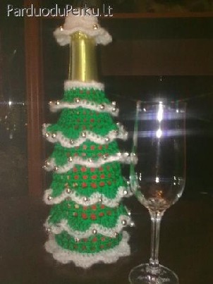 Butelių dekoracijos