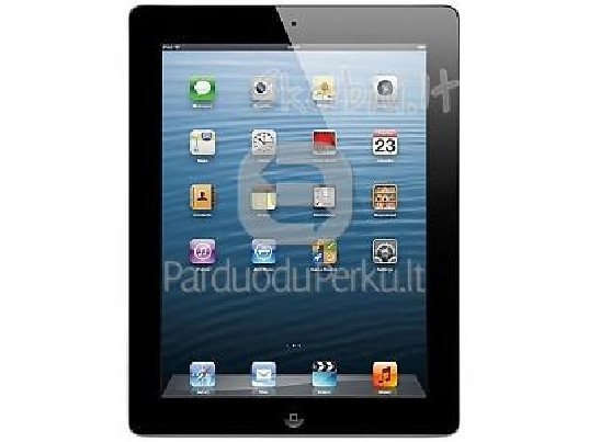 Apple iPad 4, Wi-Fi + Cellular, 16GB, Juodas