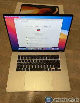 Apple MacBook Pro 16" (1TB SSD, Intel Core i9 9th Gen., 2.30 GHz, 16GB) Silver