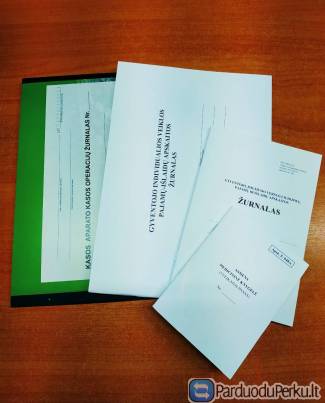 Apskaitos buhalteriniai blankai ir žurnalai