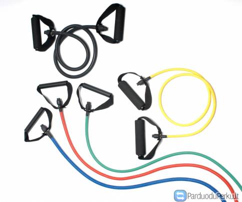 Apvali juosta su minkštomis rankenomis.