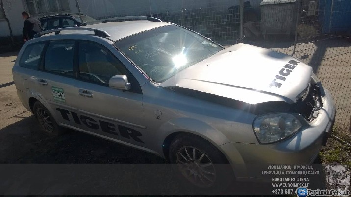 ardomas dalimis Chevrolet Lacetti 2007 1.6 benzina