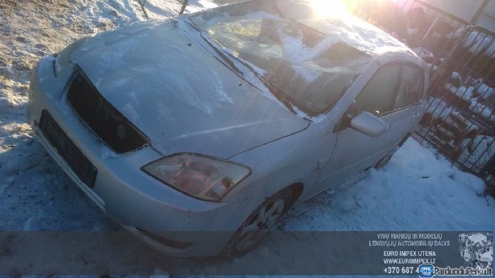 ardomas dalimis Toyota Corolla 2001 2.0 d4d dyzeli